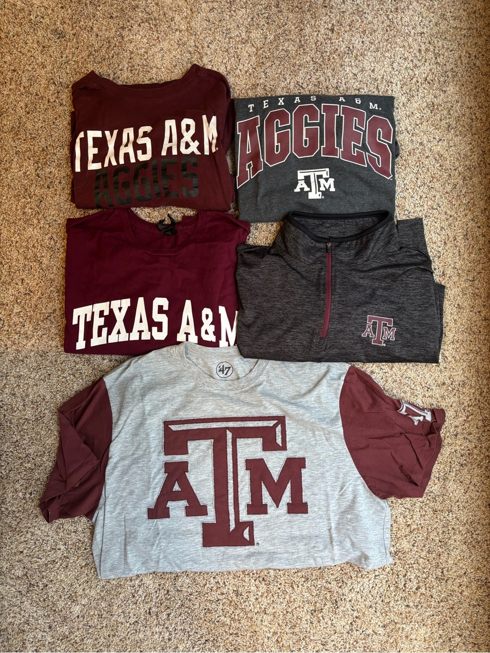 Texas A&M T-Shirt Bundle